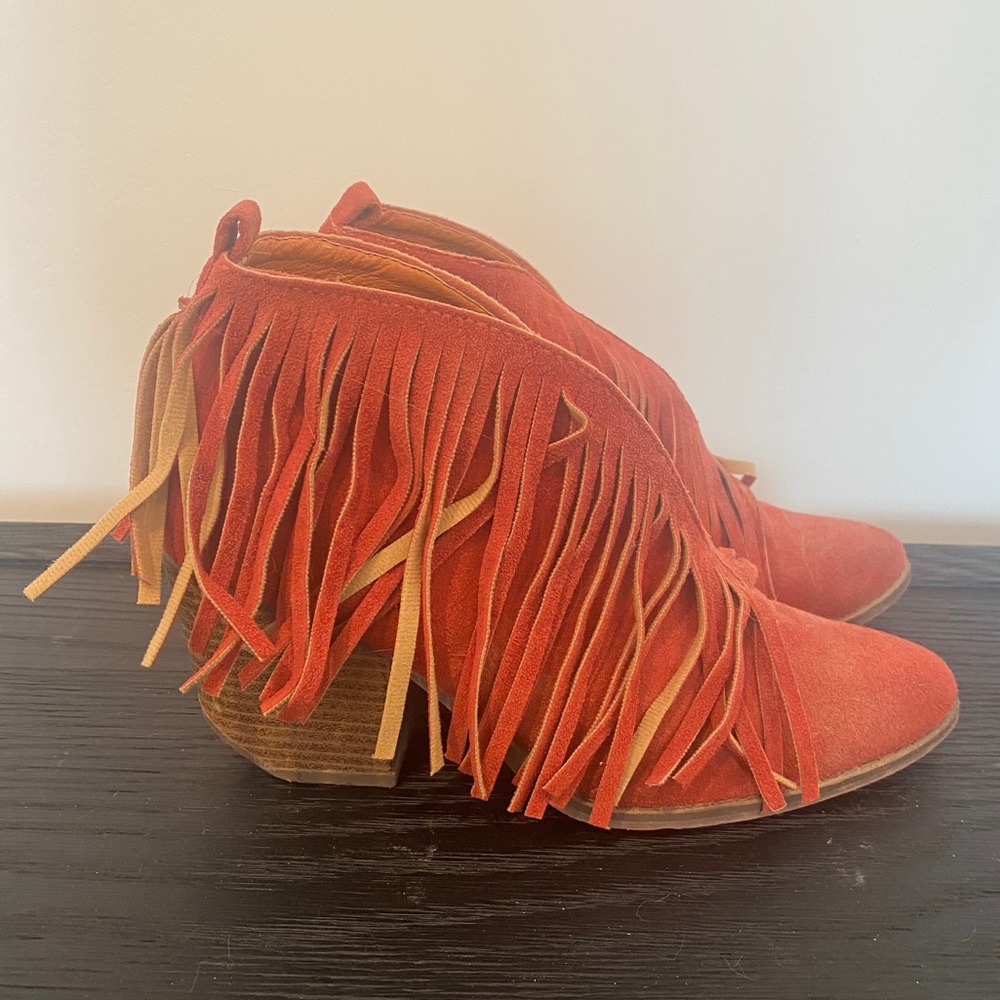 Beast Fashion Fringe Booties